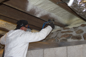 Spray foam insulation in Saugerties
